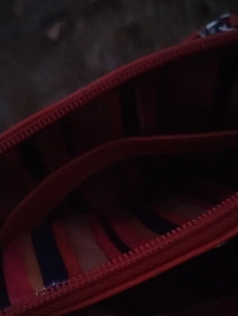 Tignanello Red Crossbody Bag